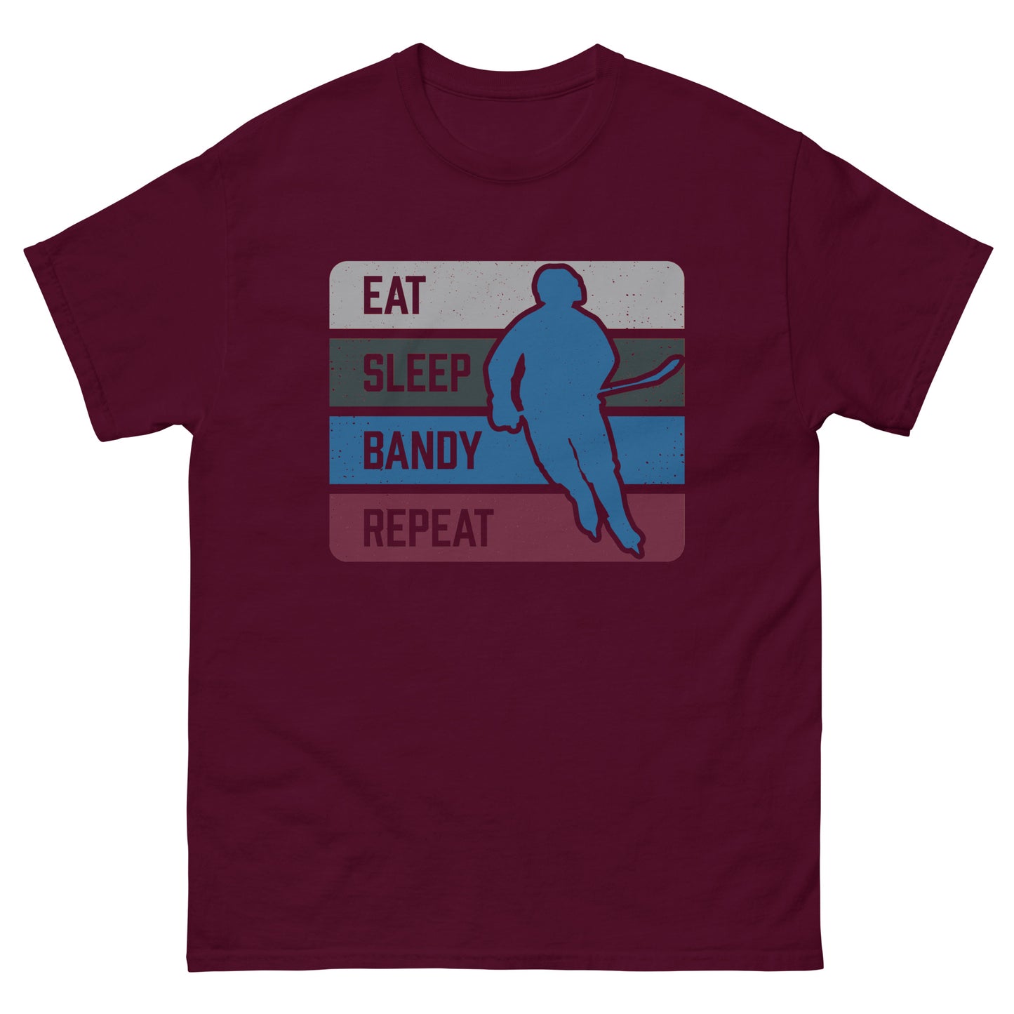 T-shirt Eat Sleep Bandy Repeat
