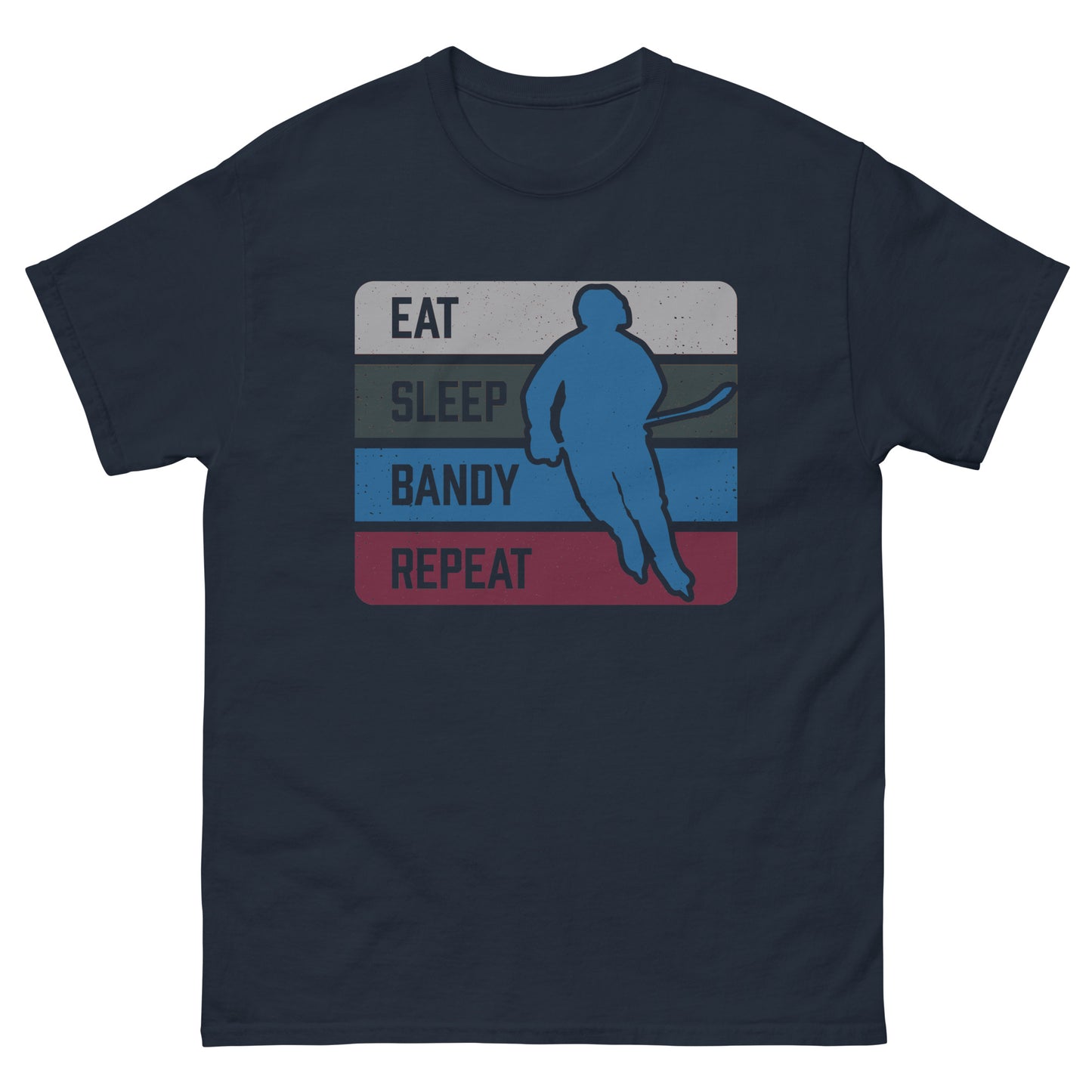 T-shirt Eat Sleep Bandy Repeat