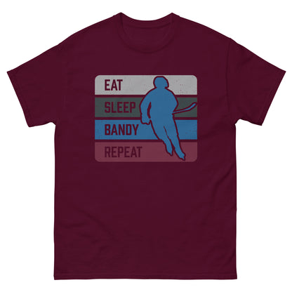 T-shirt Eat Sleep Bandy Repeat