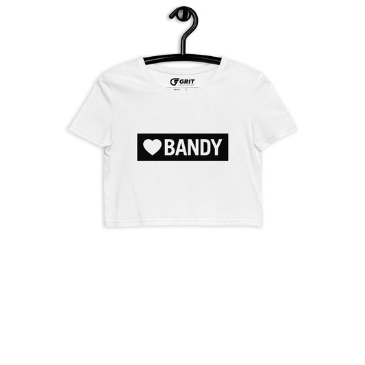 Croppad tröja Älska Bandy