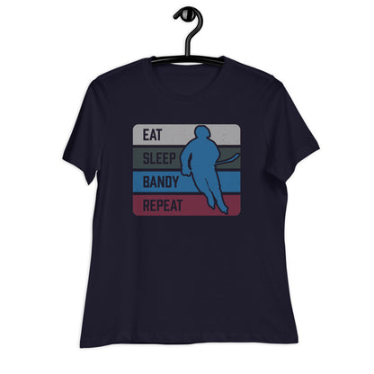 T-shirt Eat Sleep Bandy Repeat